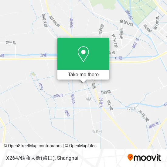 X264/钱商大街(路口) map