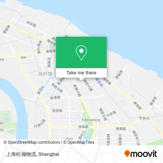 上海松瀚物流 map