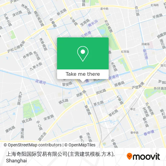 上海奇阳国际贸易有限公司(主营建筑模板.方木) map
