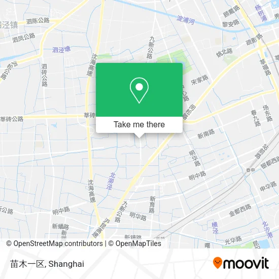 苗木一区 map