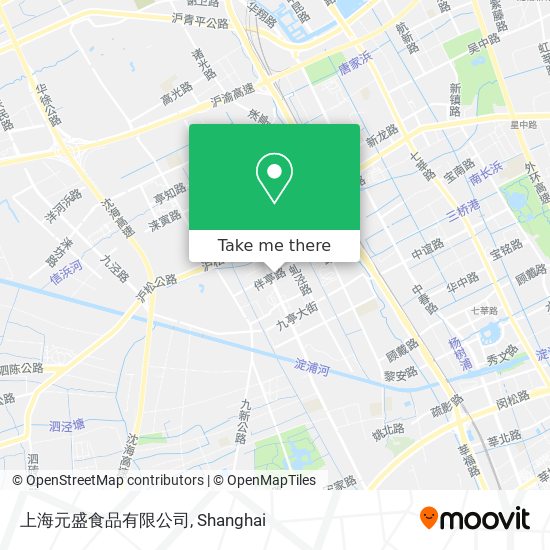 上海元盛食品有限公司 map