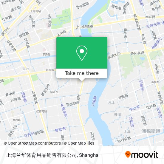 上海兰华体育用品销售有限公司 map