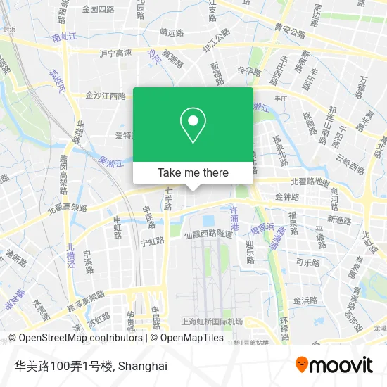 华美路100弄1号楼 map