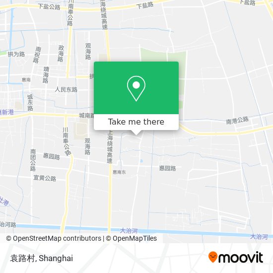 袁路村 map