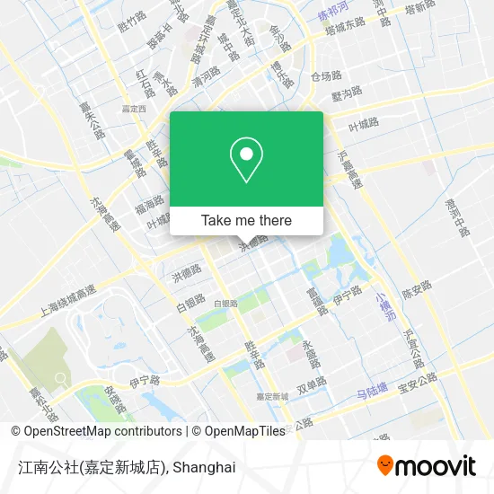 江南公社(嘉定新城店) map