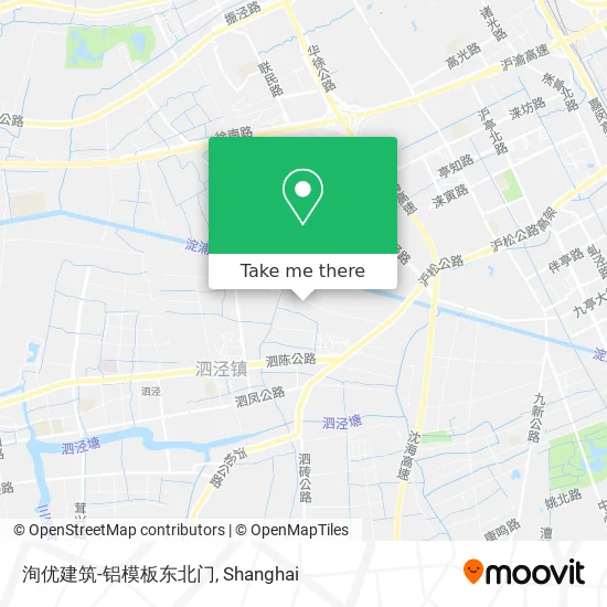 洵优建筑-铝模板东北门 map