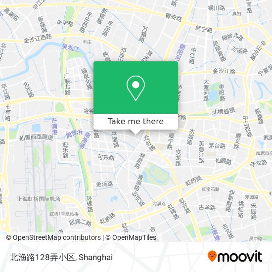 北渔路128弄小区 map