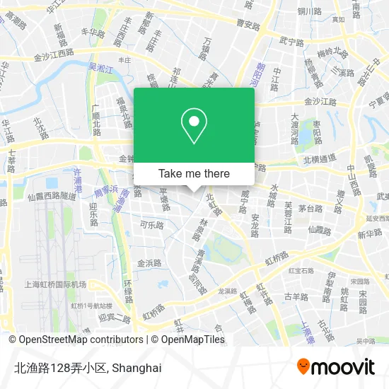 北渔路128弄小区 map