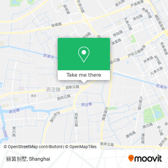 丽茵别墅 map