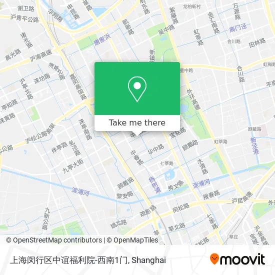 上海闵行区中谊福利院-西南1门 map
