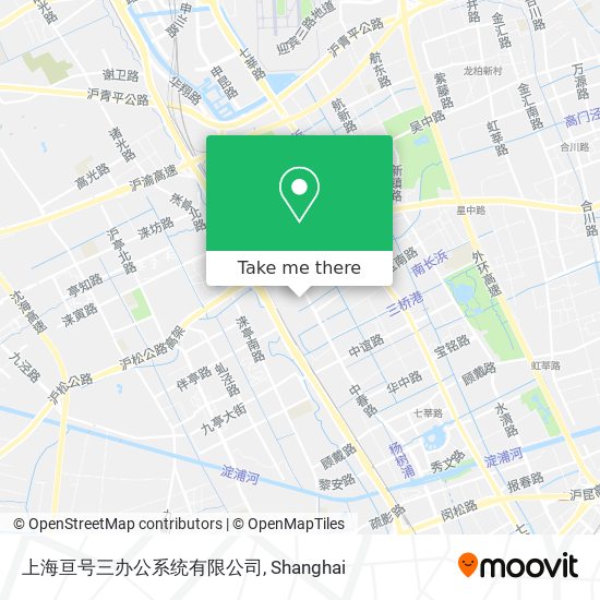 上海亘号三办公系统有限公司 map