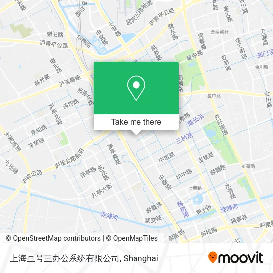 上海亘号三办公系统有限公司 map