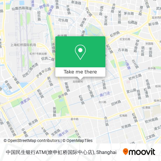 中国民生银行ATM(燎申虹桥国际中心店) map
