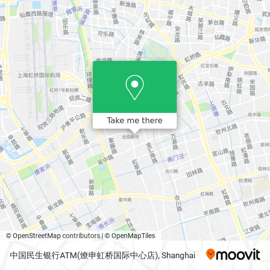 中国民生银行ATM(燎申虹桥国际中心店) map