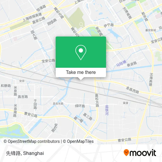 先锋路 map
