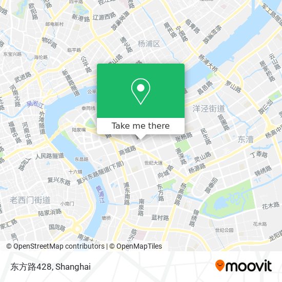 东方路428 map