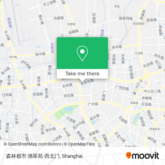 森林都市·滴翠苑-西北门 map