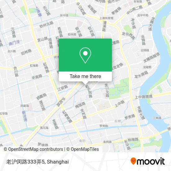 老沪闵路333弄5 map