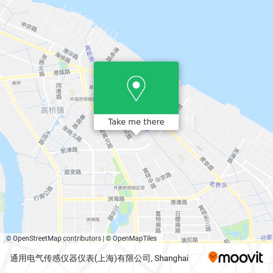 通用电气传感仪器仪表(上海)有限公司 map