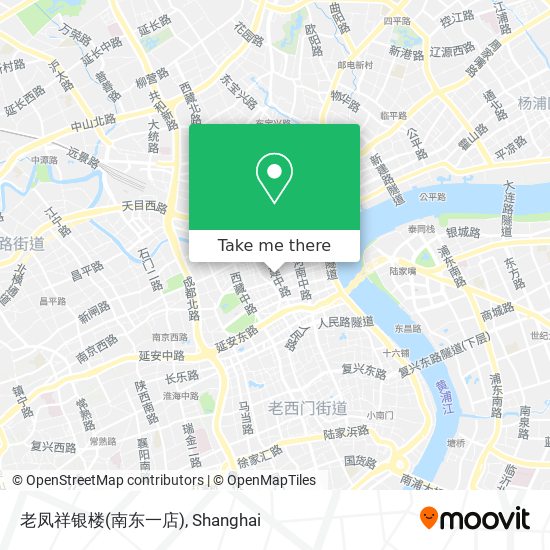 老凤祥银楼(南东一店) map