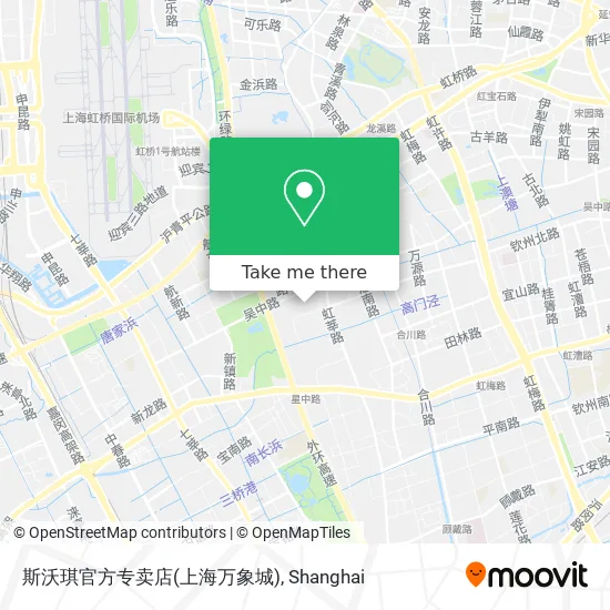 斯沃琪官方专卖店(上海万象城) map