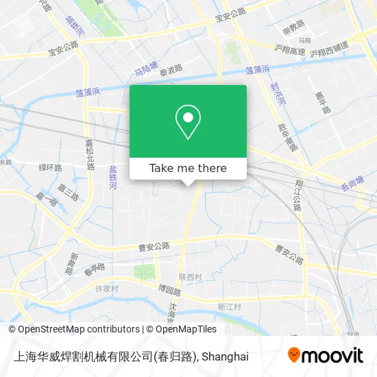 上海华威焊割机械有限公司(春归路) map