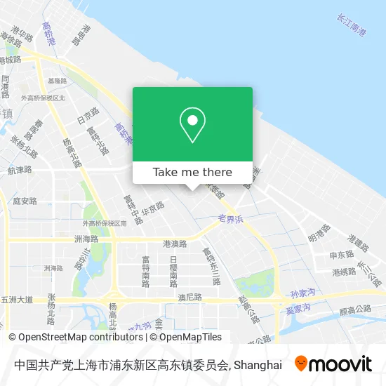 中国共产党上海市浦东新区高东镇委员会 map