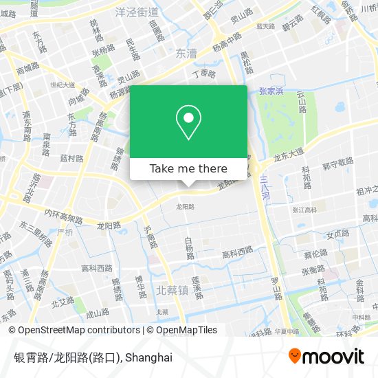 银霄路/龙阳路(路口) map