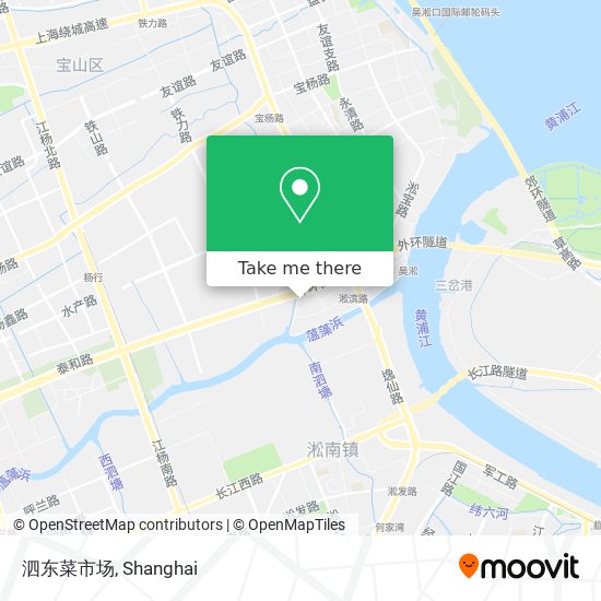 泗东菜市场 map