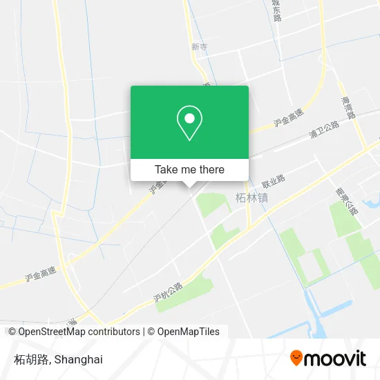 柘胡路 map