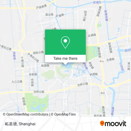 柘基塘 map