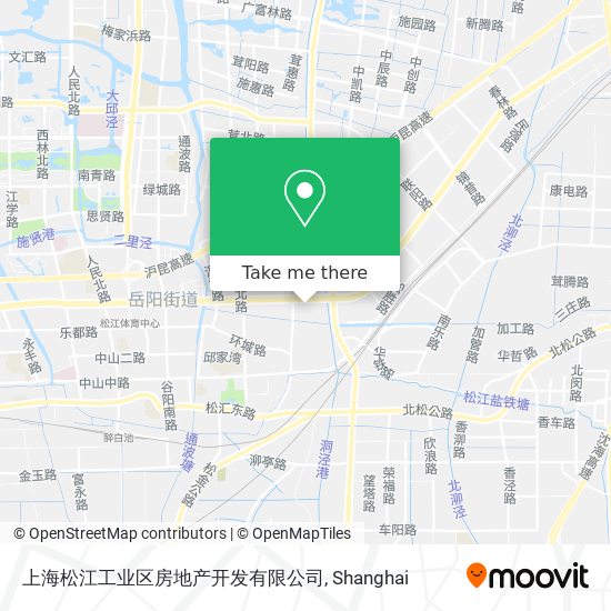 上海松江工业区房地产开发有限公司 map