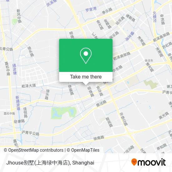 Jhouse别墅(上海绿中海店) map