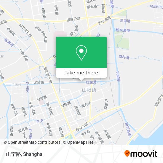 山宁路 map