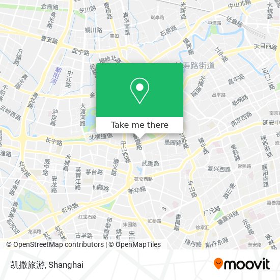 凯撒旅游 map