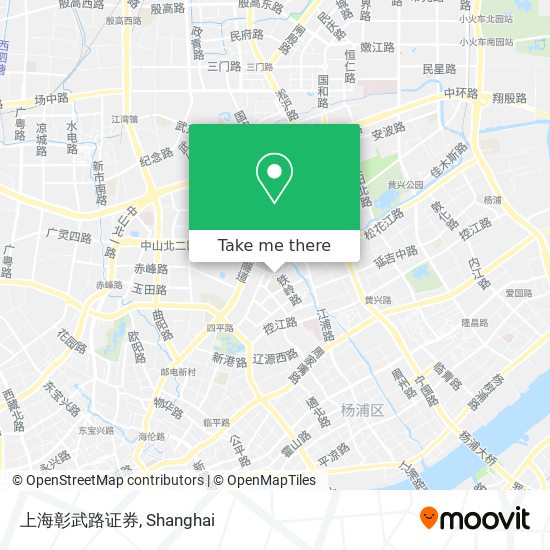 上海彰武路证券 map