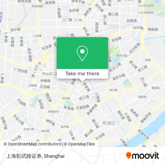 上海彰武路证券 map