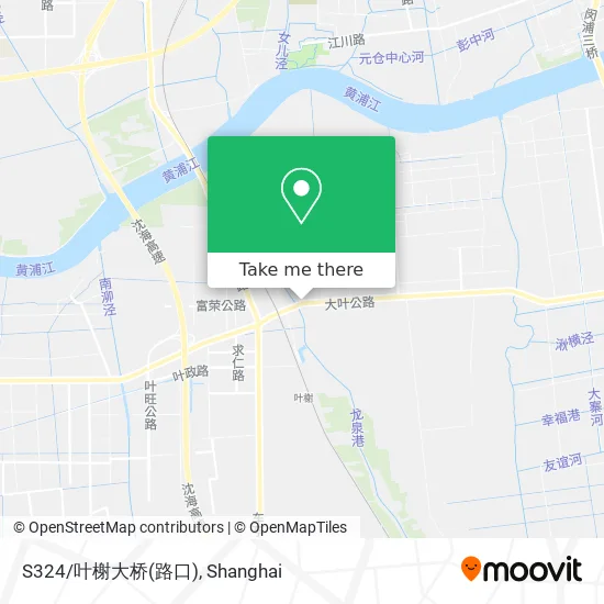 S324/叶榭大桥(路口) map