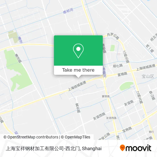 上海宝祥钢材加工有限公司-西北门 map