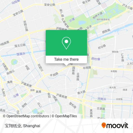 宝翔纸业 map
