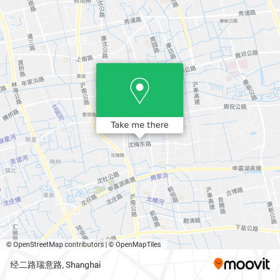 经二路瑞意路 map