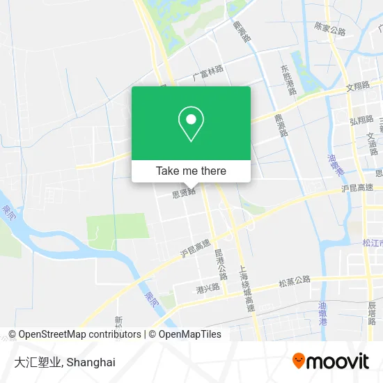 大汇塑业 map