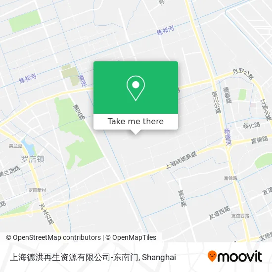 上海德洪再生资源有限公司-东南门 map
