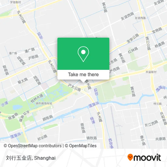 刘行五金店 map