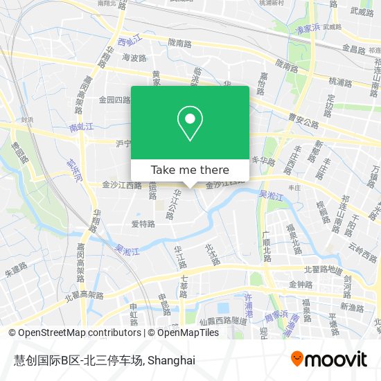 慧创国际B区-北三停车场 map