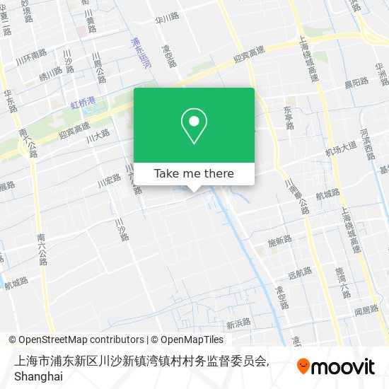 上海市浦东新区川沙新镇湾镇村村务监督委员会 map
