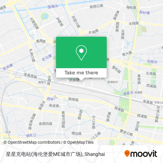 星星充电站(海伦堡爱ME城市广场) map