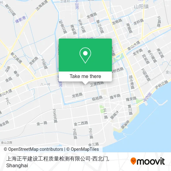 上海正平建设工程质量检测有限公司-西北门 map