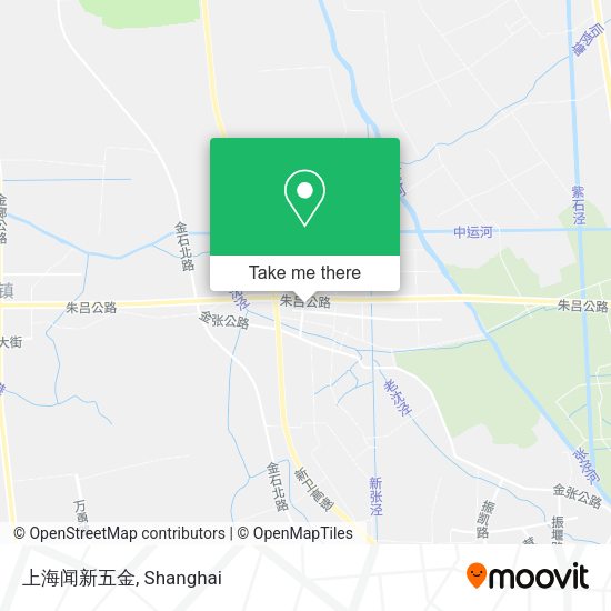 上海闻新五金 map