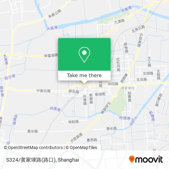 S324/黄家埭路(路口) map